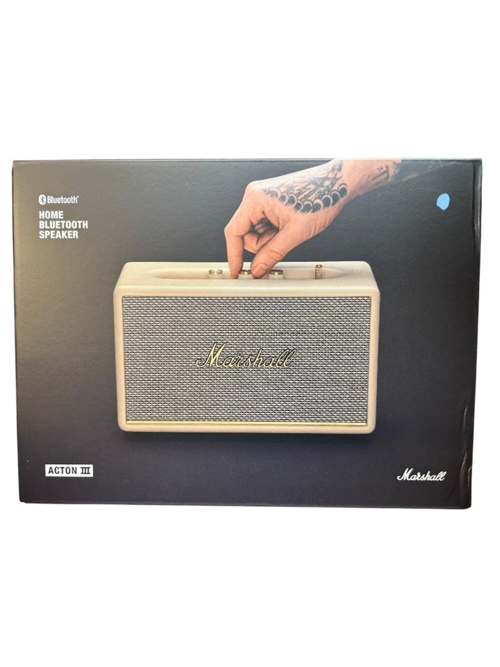 Marshall Acton III Bluetooth Home Speaker - Cream